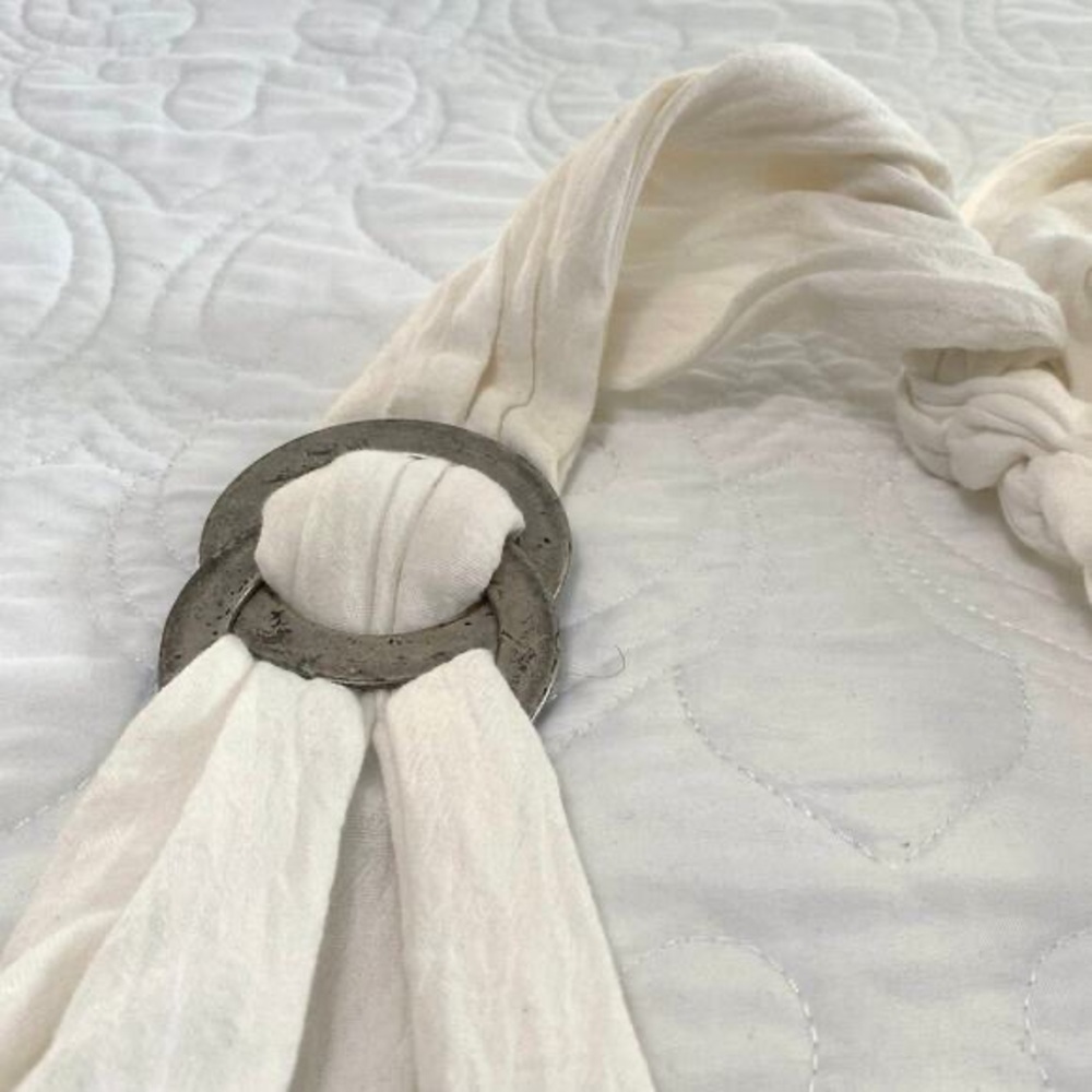 Alexis Maxi Gauze White Dress Deep V Bohemian Coastal Resort Womens Small - Picture 7 of 13